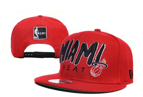 Miami Heat NBA Snapback Hat XDF117